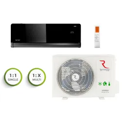Klimatyzator ścienny Rotenso Versu Mirror VM35Xi / VM35Xo Black 3,5kw