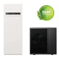 POMPA CIEPŁA PANASONIC 7KW AIO CWU 185L KIT-ADC07L3E5B WH-ADC0509L3E5B + WH-WDG07LE5 R290 PROPAN 2-STREFOWY
