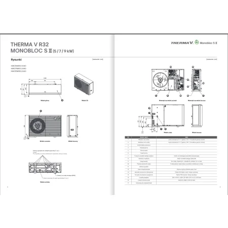 Pompa ciepła LG 9kW 1F Monobloc S II - HM091MRS.UA40