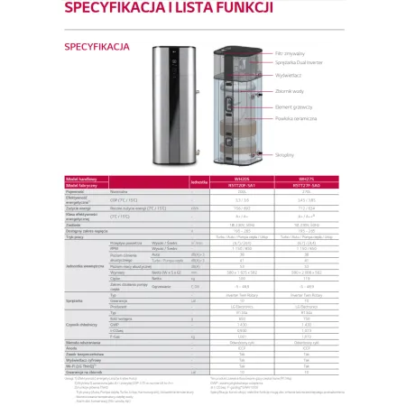 Pompa ciepła CWU LG 200l WH20S.F5