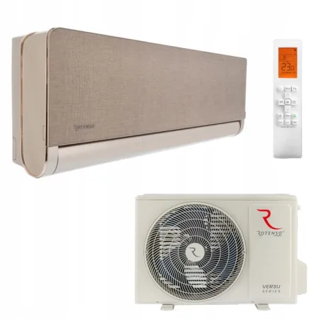 Klimatyzator ścienny Rotenso Versu Cloth Caramel VCC26Xi / VO26Xo 2,6kw