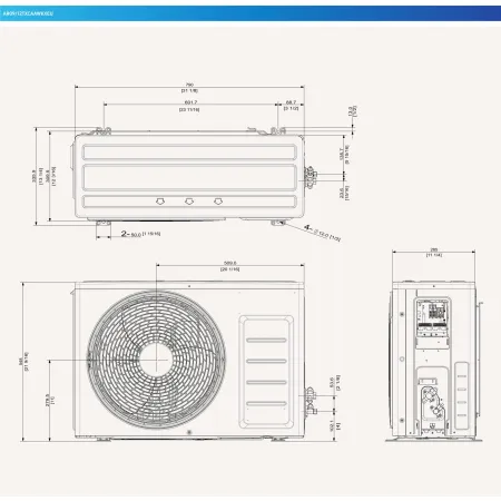 Klimatyzator ścienny Samsung Wind-Free Elite AR09CXCAAWKNEU / AR09TXCAAWKXEU - 2,5kW