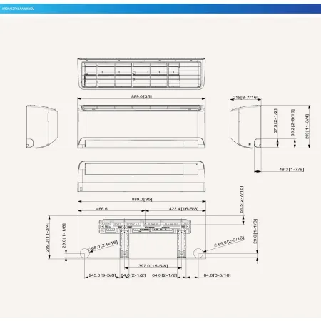 Klimatyzator ścienny Samsung Wind-Free Elite AR12CXCAAWKNEU / AR12TXCAAWKXEU - 3,5kW