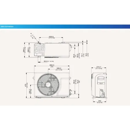 Klimatyzator ścienny Samsung Cebu AR18TXFYAWKNEU / AR18TXFYAWKXEU - 5kW