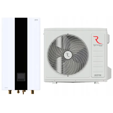 Pompa ciepła ROTENSO Heatmi SPLIT 10kW HES100X13I R14 + HES100X1o R14  2 lata gwarancji