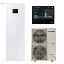 Pompa ciepła SAMSUNG 12KW MONOBLOK CWU 200L AE200DNWMPK/EU AE120RXYDEG/EU