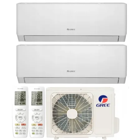 Klimatyzacja Gree Multi Split 2x 2,2kW Pular Matt WiFi R32 | GWHD14NK6OO