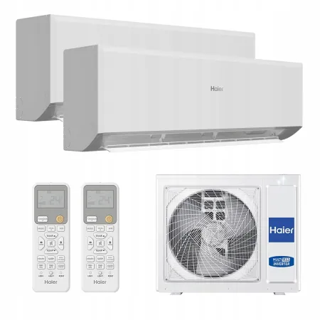 Klimatyzator Haier ścienny multisplit Wi-Fi 50 m² 2x2,7kw