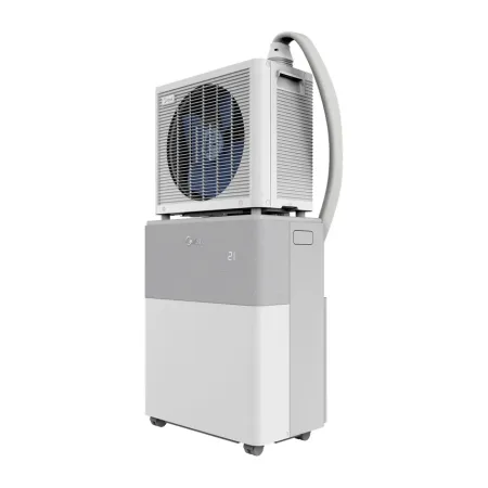 Klimatyzator przenośny Midea PortaSplit 3.5 kW cichy, wifi, 4w1, osuszacz (Zestaw) - MMCS-12HRN8-QRD0